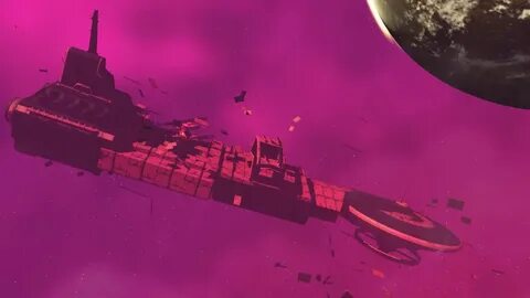Заброшенное судно no mans sky