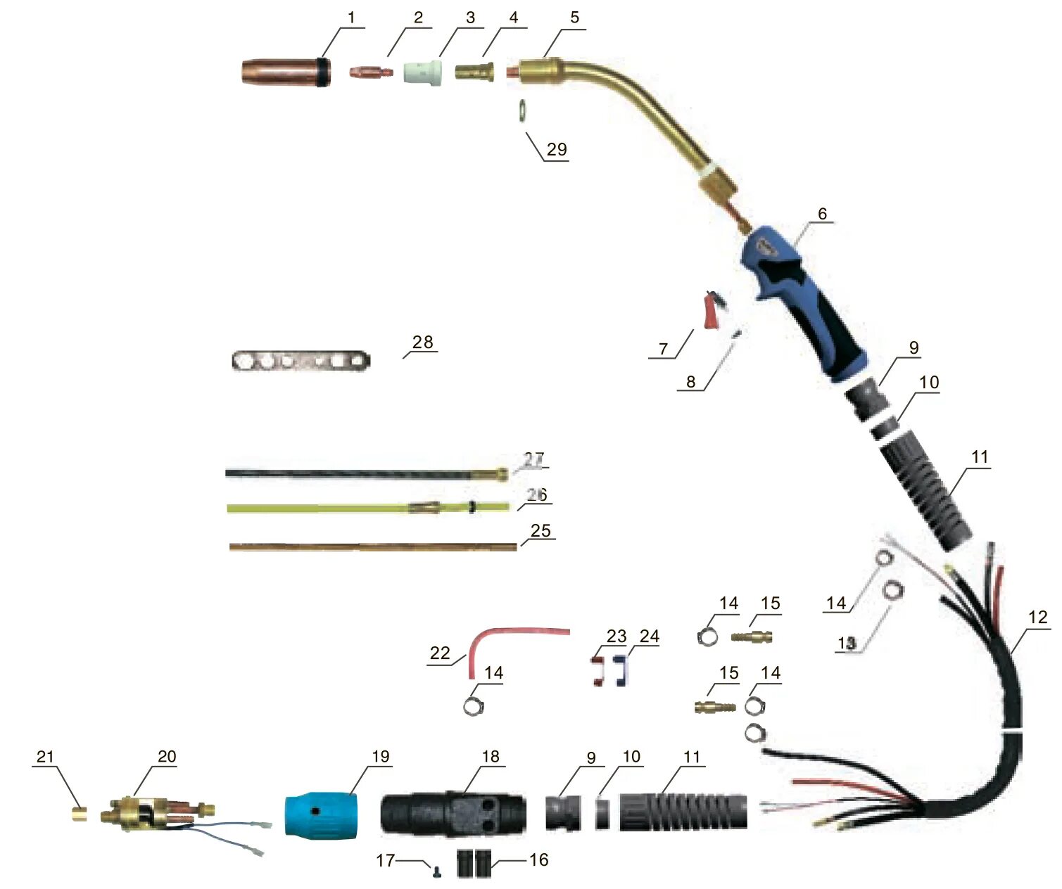 Mig ergoplus 25 расходники. Схема горелки для полуавтоматической сварки. Горелка мр150 для полуавтомата чертеж. Сварка полуавтомат принцип работы. Сварочная горелка тпс 320.