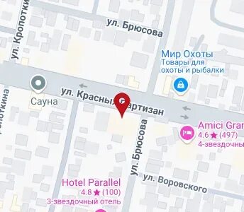 Красных партизан 6 как доехать