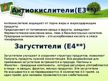 Антиокислитель это