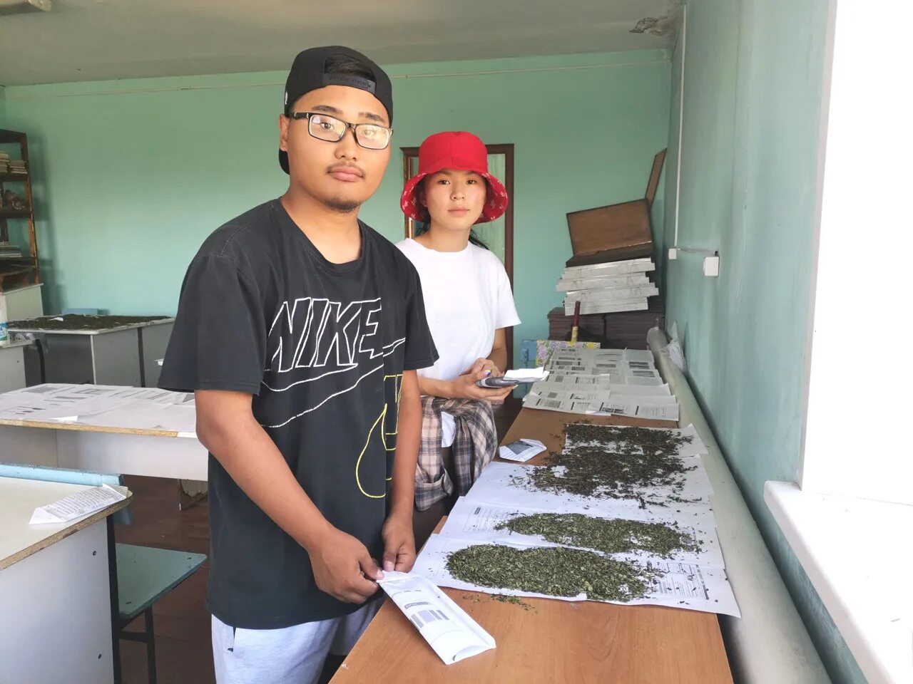 Практика студентов в саде