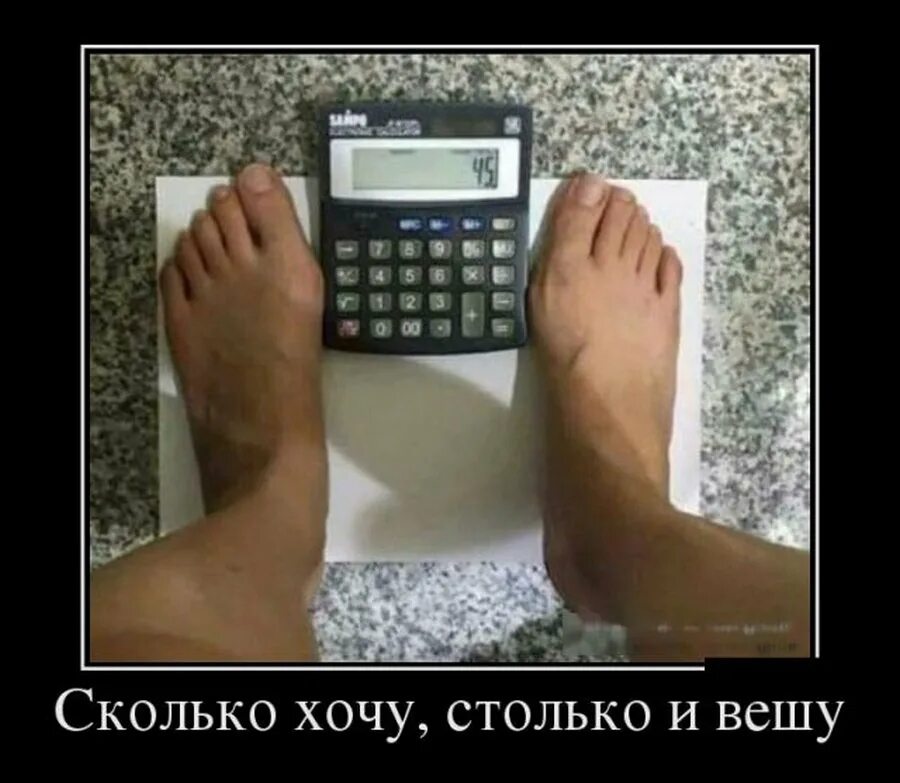 Сколько надо столько и будет. Весы калькулятор. Шутки про лишний вес смешные. Прикольные весы. Калькулятор смешной.