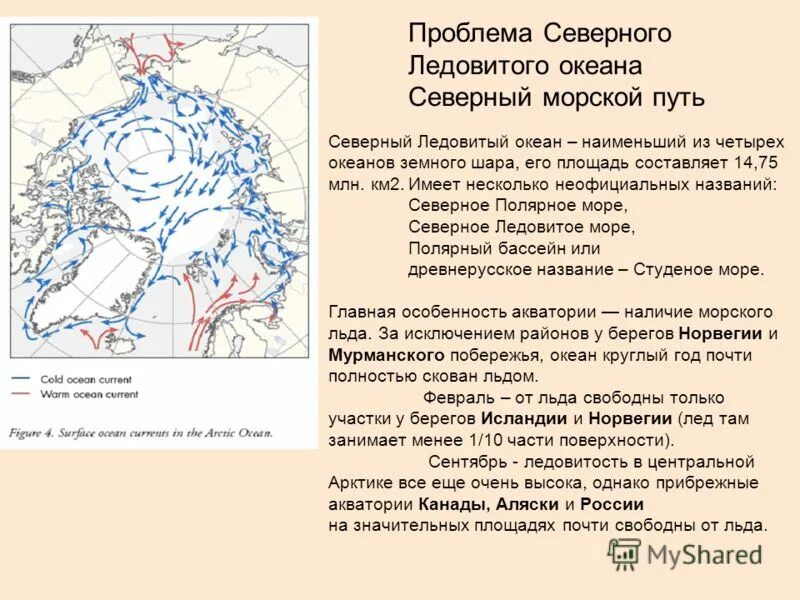 Объясните почему прогнозирование ледовитости карского моря