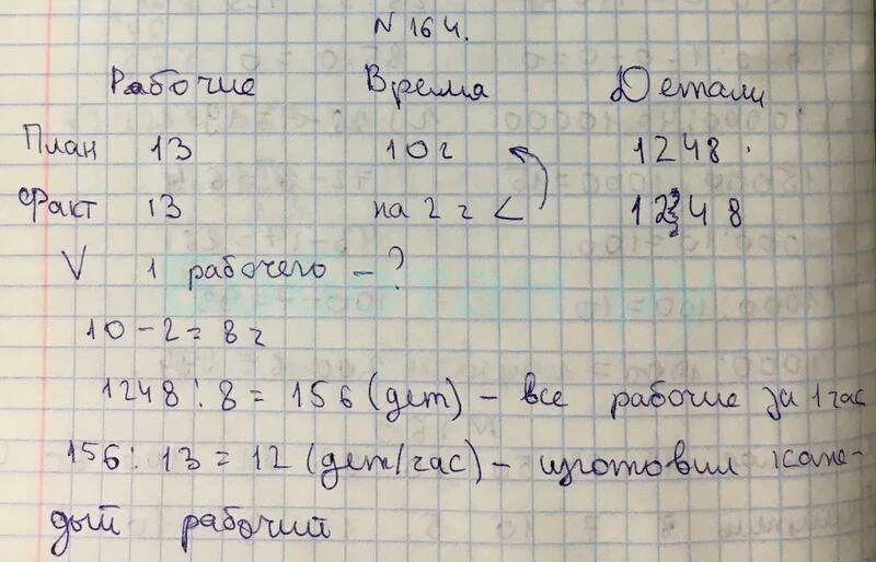 Страница 164 номер математика 5 класс