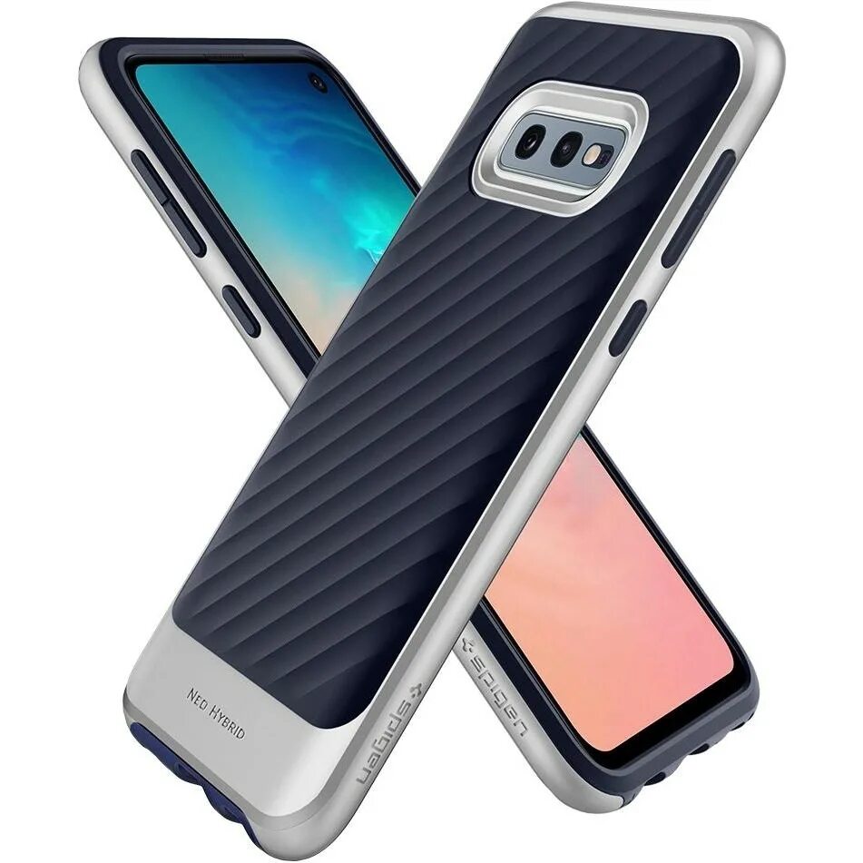 Neo hybrid. Чехол Spigen Samsung s10. Spigen для Samsung Galaxy s10e. Spigen Neo Hybrid for Galaxy s10e. Чехол Spigen для Galaxy s10e - Neo Hybrid - серебристый - 609cs25848.