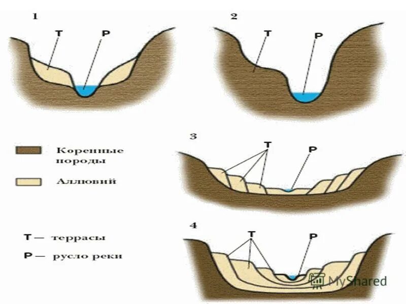 Почвы долины рек. Поперечный разрез Речной Долины. Трапецеидальная Долина реки. Поперечное сечение Речной Долины. Поперечный разрез Долины реки.
