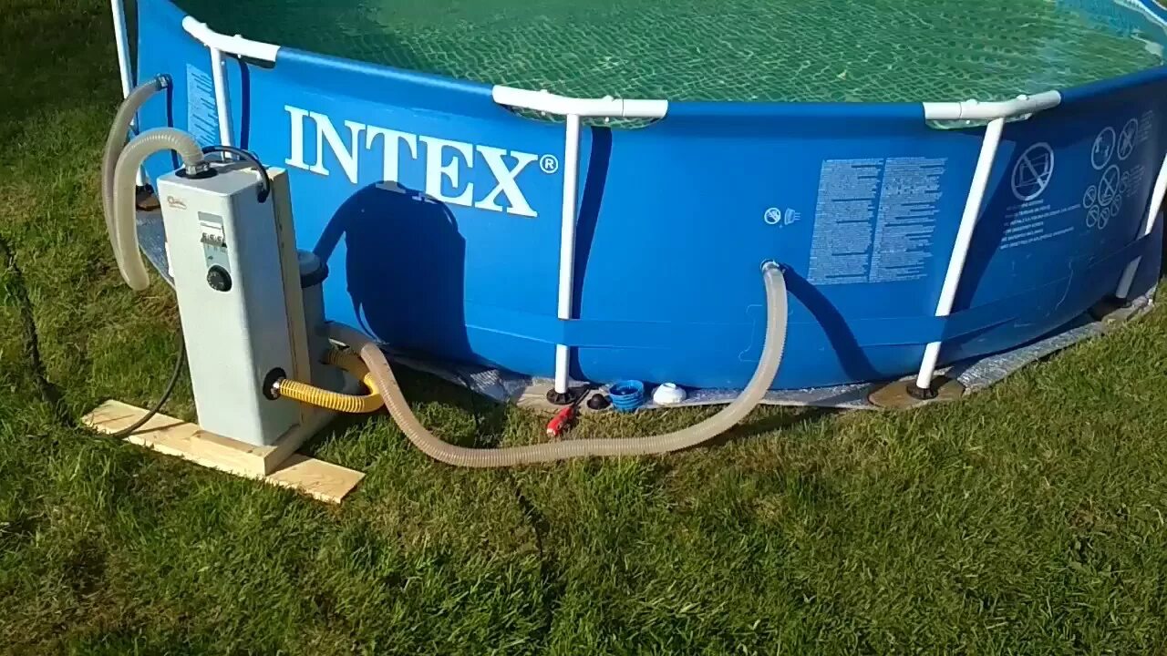 Электронагреватель для бассейнов Intex. Водонагреватель Intex 28685. 28684 Intex нагреватель для бассейна. Проточный нагреватель для бассейна 6 КВТ.