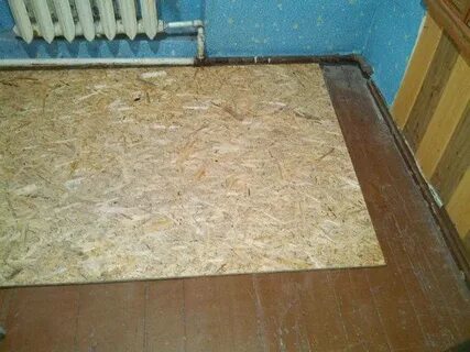 Как сделать пол из осб
