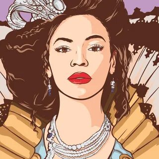 Beyonce Art by Samona Lena info@scaredofmonsters.com http://scaredofmonster...