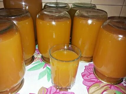 Грушевый сок через соковыжималку