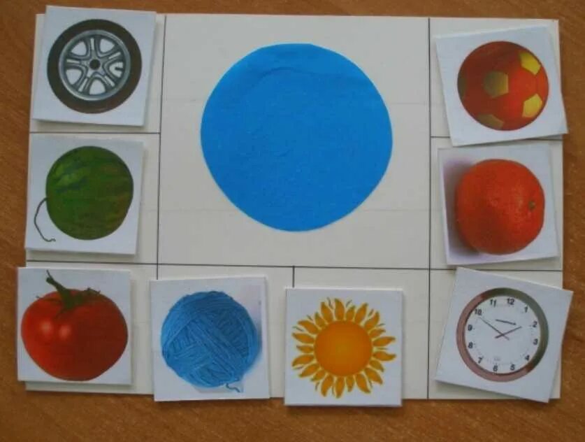 Дидактическая игра форма предметов