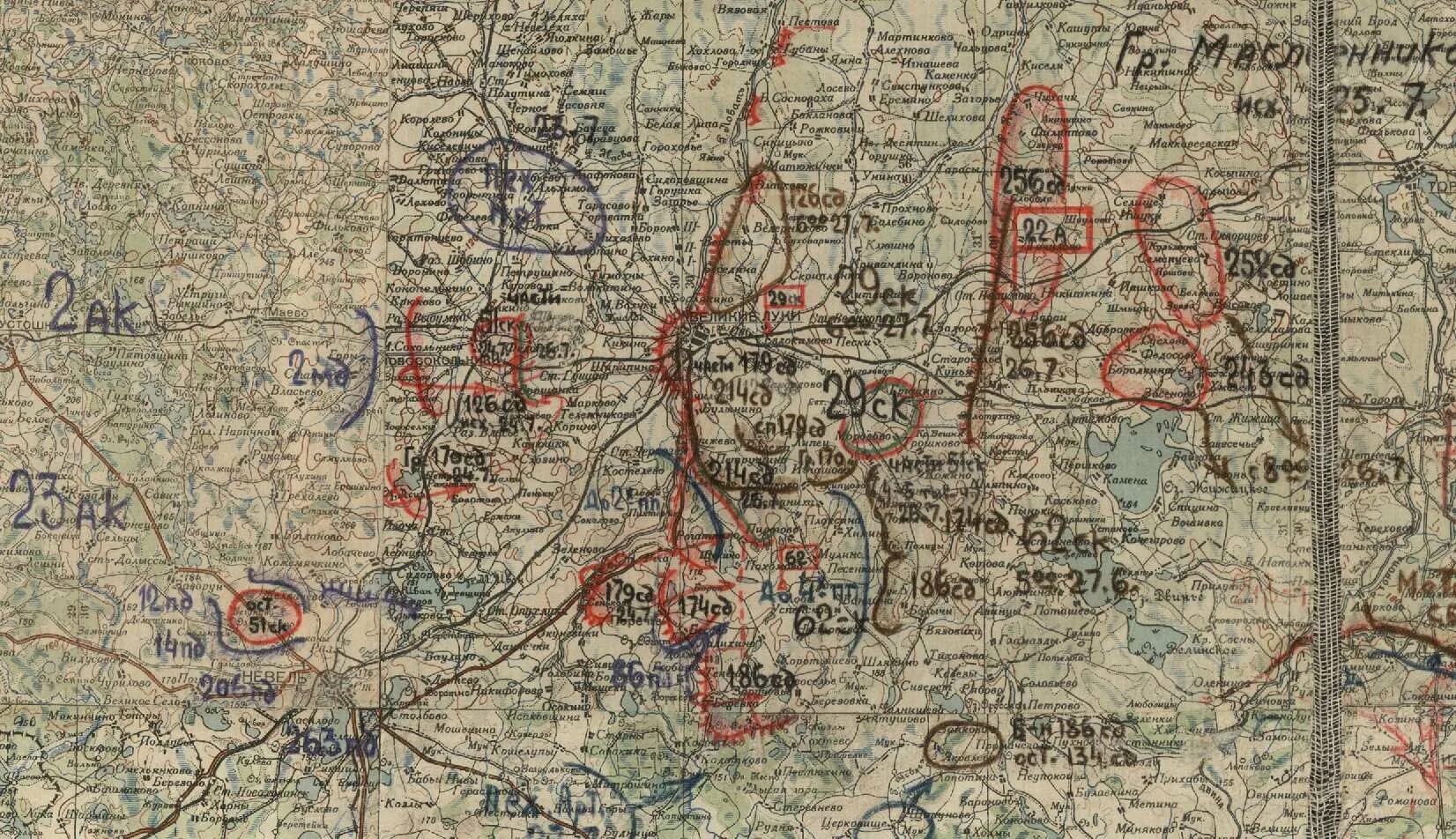 Карта военной германии. Карта боевых действий 1941-1945 Псковская область. Великие Луки карта сражений 1941. Карта Великие Луки 1941 года. Карта боевых действий во Псковской области 1941.