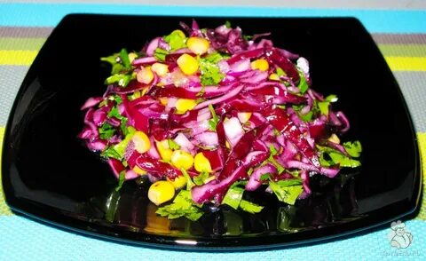 Красная капуста кукуруза