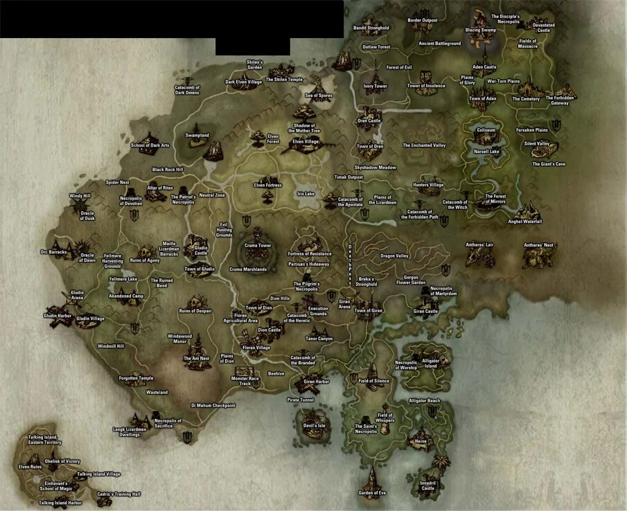 Elmore maps