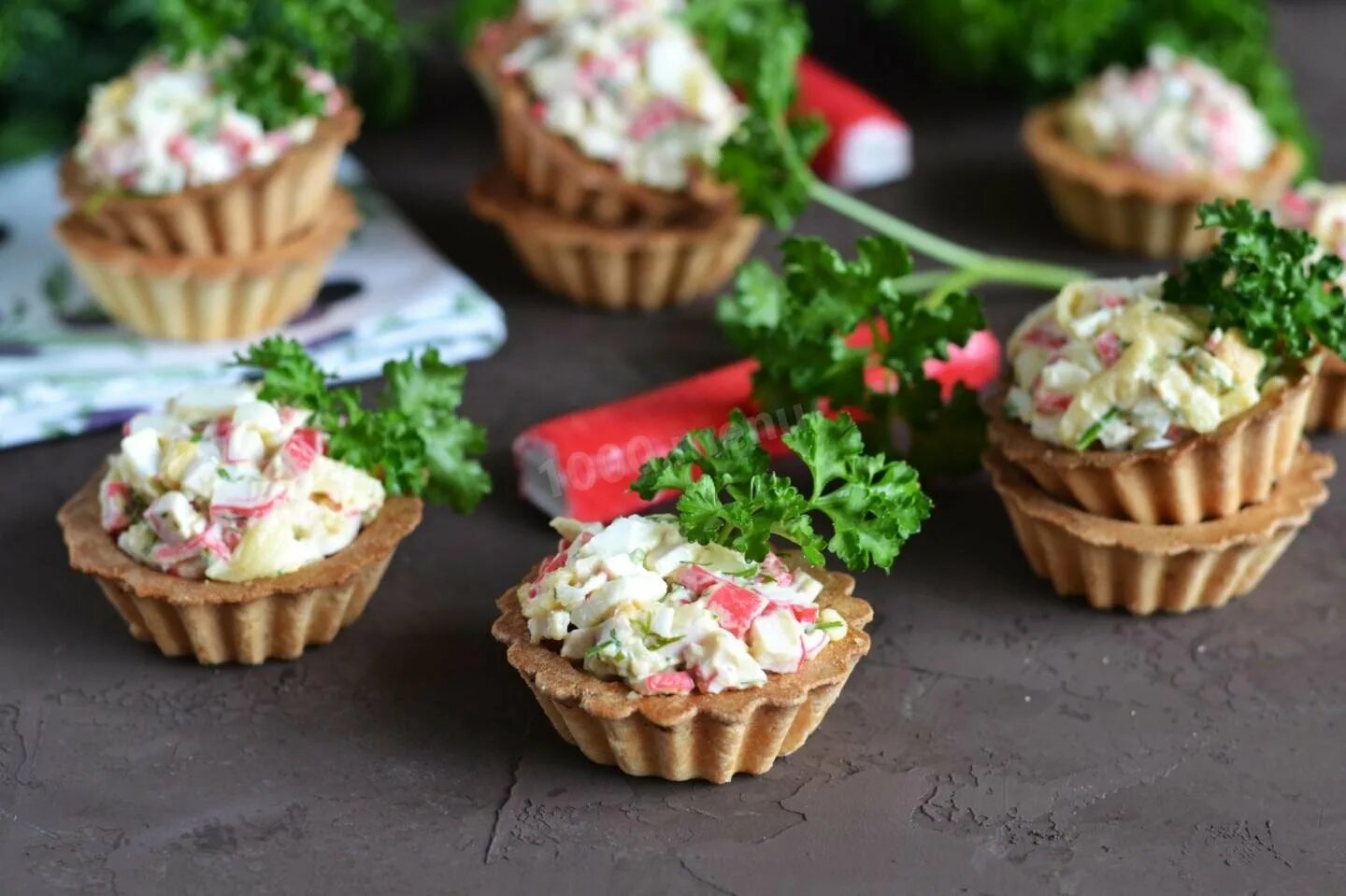 Корзинки для тарталеток. Корзинки для тарталеток. Корзинки для тарталеток. Тарталетки с крабовыми палочками. Тарталетки с крабовыми палочками.