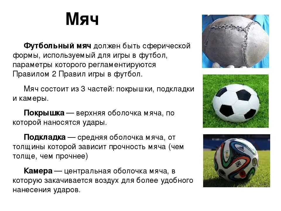Современный футбольный мяч. Характеристики футбольного мяча. Описать футбольный мяч. Футбольный мяч описание для детей. Какой мяч в мини футболе