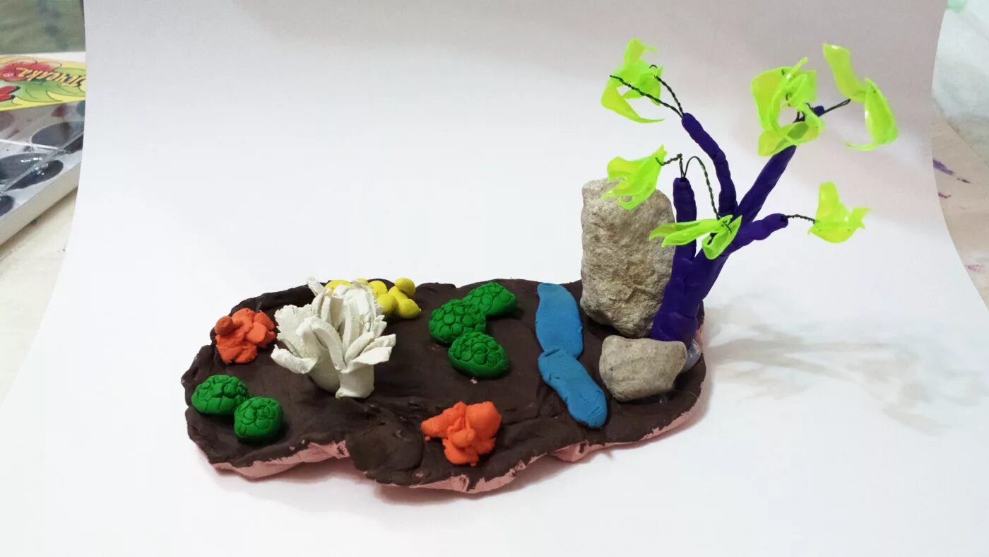 Творческая работа тундра. Поделка тундра. Макеты для уголка природы. Макет участка тундры. Поделка на тему животные севера.