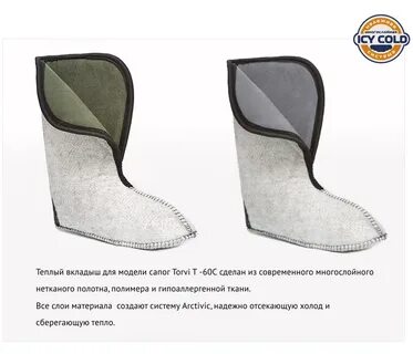 Вкладыши зимние