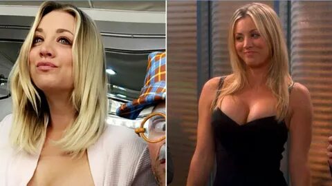 gentside.com Kaley Cuoco (Big Bang Theory) dévoile un sein sur Snapchat.