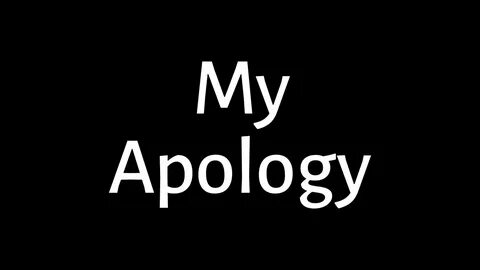 Apology video