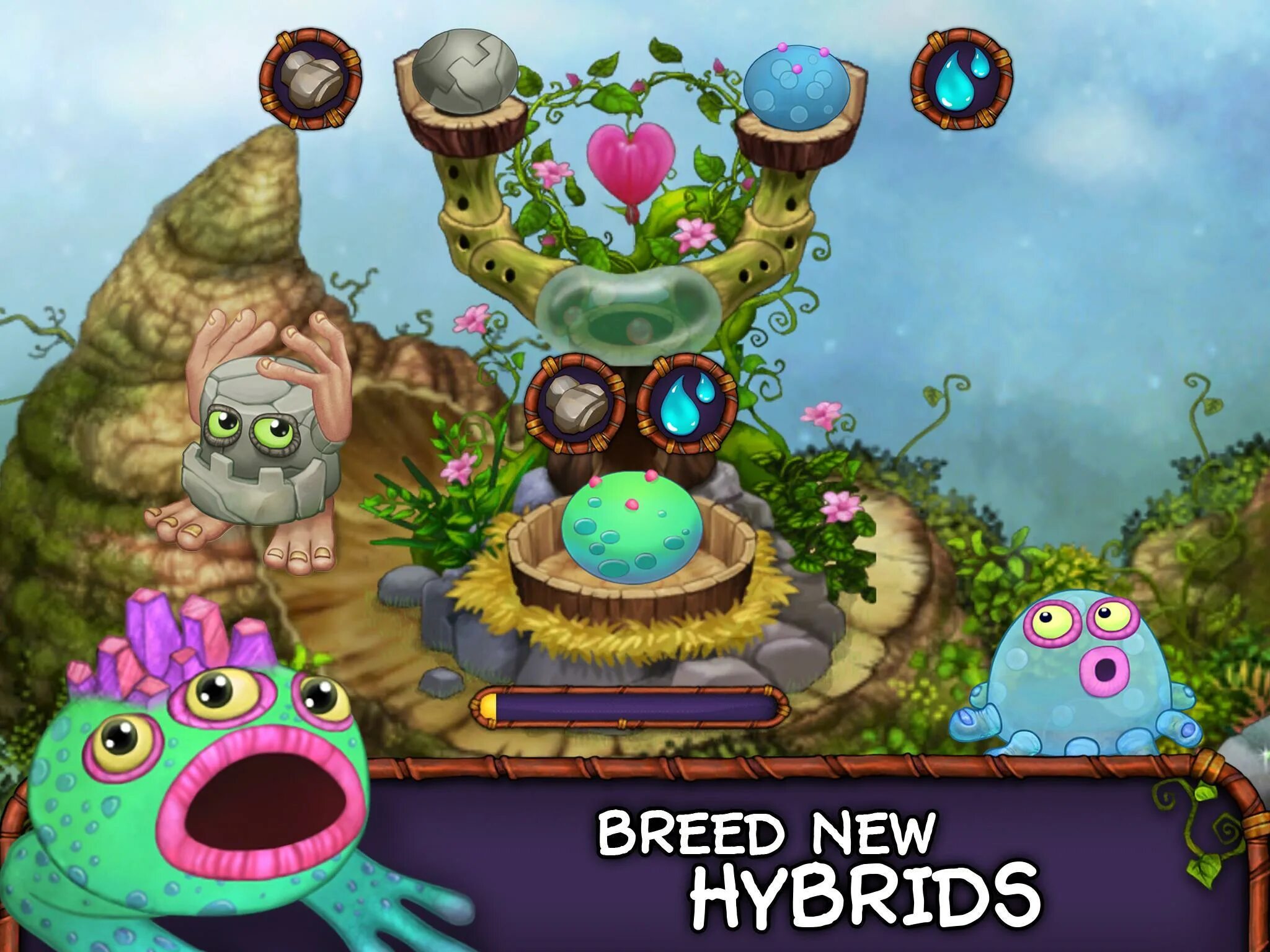 Сколько в игре my singing monsters. Май сингинг Монстер. Игра Мои Поющие монстры. Монстры в игре my singing Monsters. Игры все игры my singing Monsters.