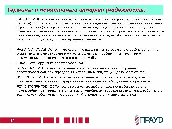 В электронных приборах к надежности работы которых. Надежность как комплексное свойство технического объекта. комплексные свойства надежности. понятийный аппарат в теории систем. понятийный аппарат курсовой работы.