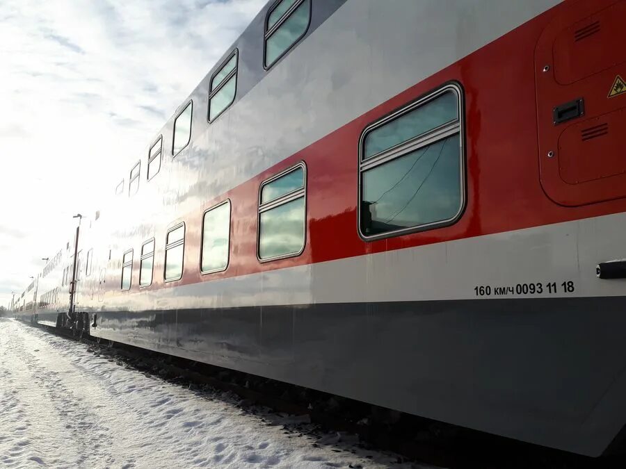 Отзыв о Двухэтажный поезд Москва-Ижевск № 026Г/025Г Комфортная поездка за невысо