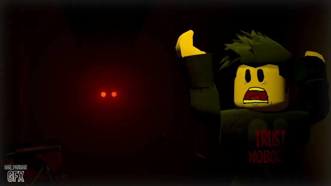 Terrorbyte roblox horror. Хоррор GFX Roblox.