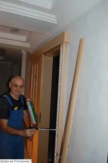 Этапе ремонта устанавливают межкомнатные двери