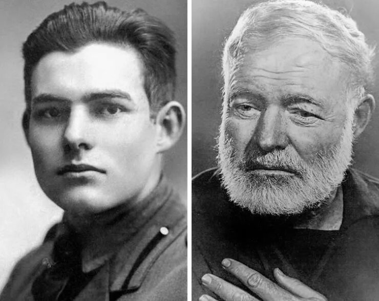 Хемингуэй в молодости. Хемингуэй молодой.