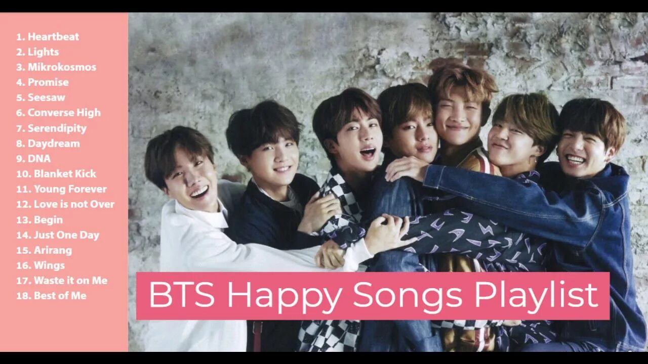 Плейлист БТС. Фото БТС на плейлист. БТС счастливые фото. BTS Happy.