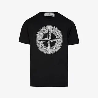 Черный stone island