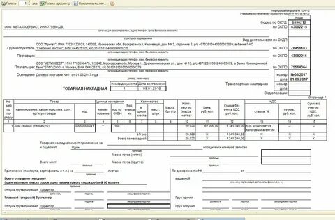 Реализация металлолома ндс у продавца