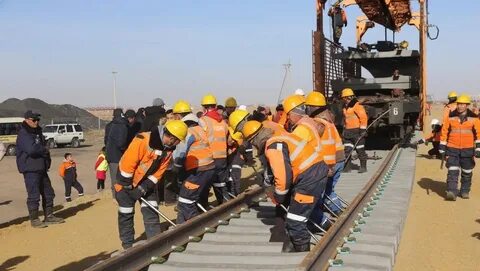Китай строительство железной дороги
