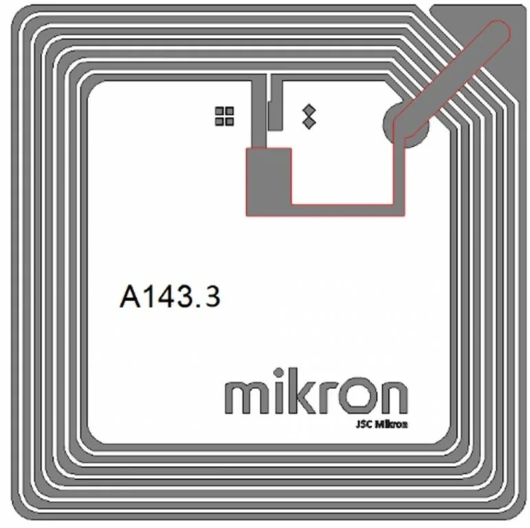 RFID-метки — микрочипы. RFID радиометка. Метка HF (13.56 МГЦ) h62b. Датчик RFID метки.