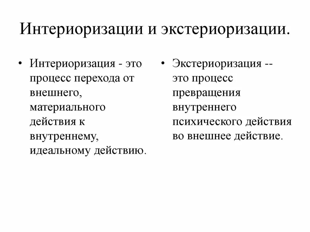 Интериоризация и экстериоризация примеры. Интериоризация и экстериоризация деятельности в психологии. Принцип интериоризации-экстериоризации. Интериоризация и экстериоризация