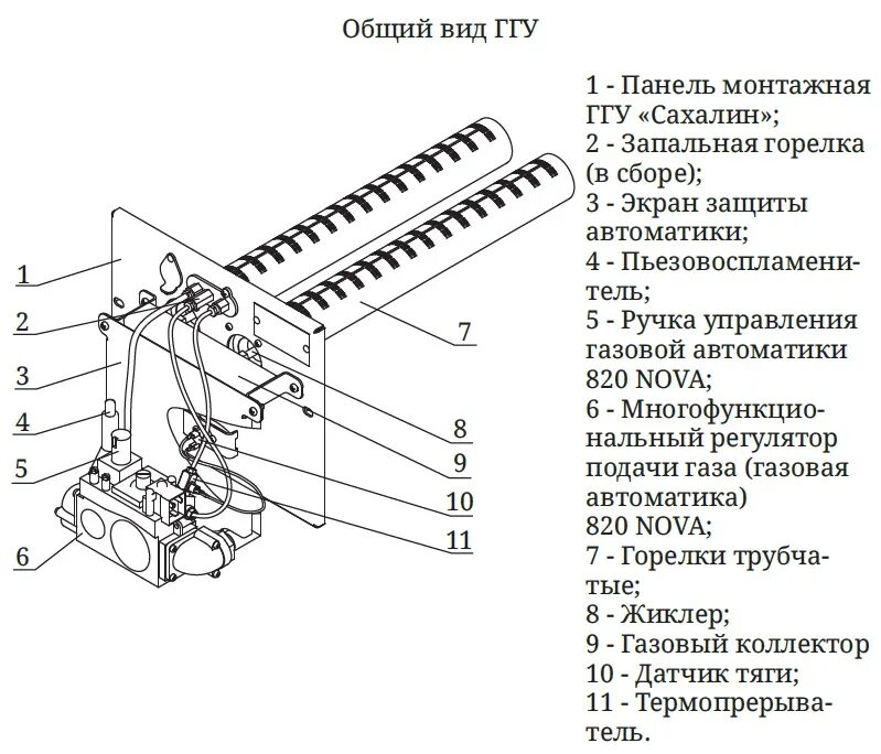 Купить Газовая горелка АГГ-40К для котлов Куппер TЕПЛОДАР по лучшей цене с доста