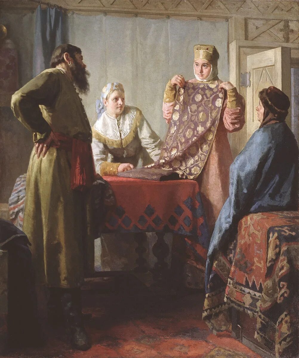 Русский живописец 17 века. Неврев опальный Боярин.