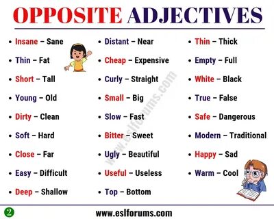 Comparative opposite
