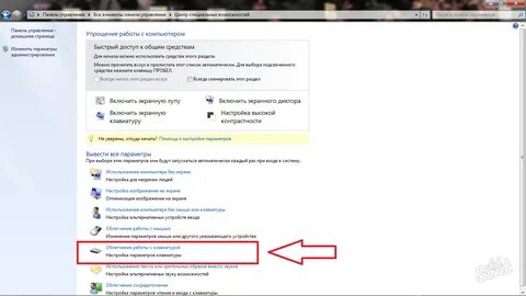 Отображать клавиши на экране