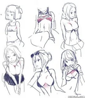 Slideshow how to draw cartoon boobs.