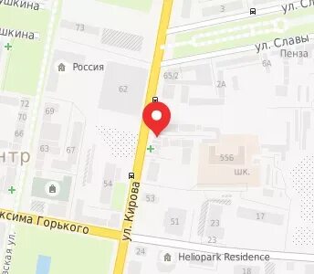 Кирова 15 карта