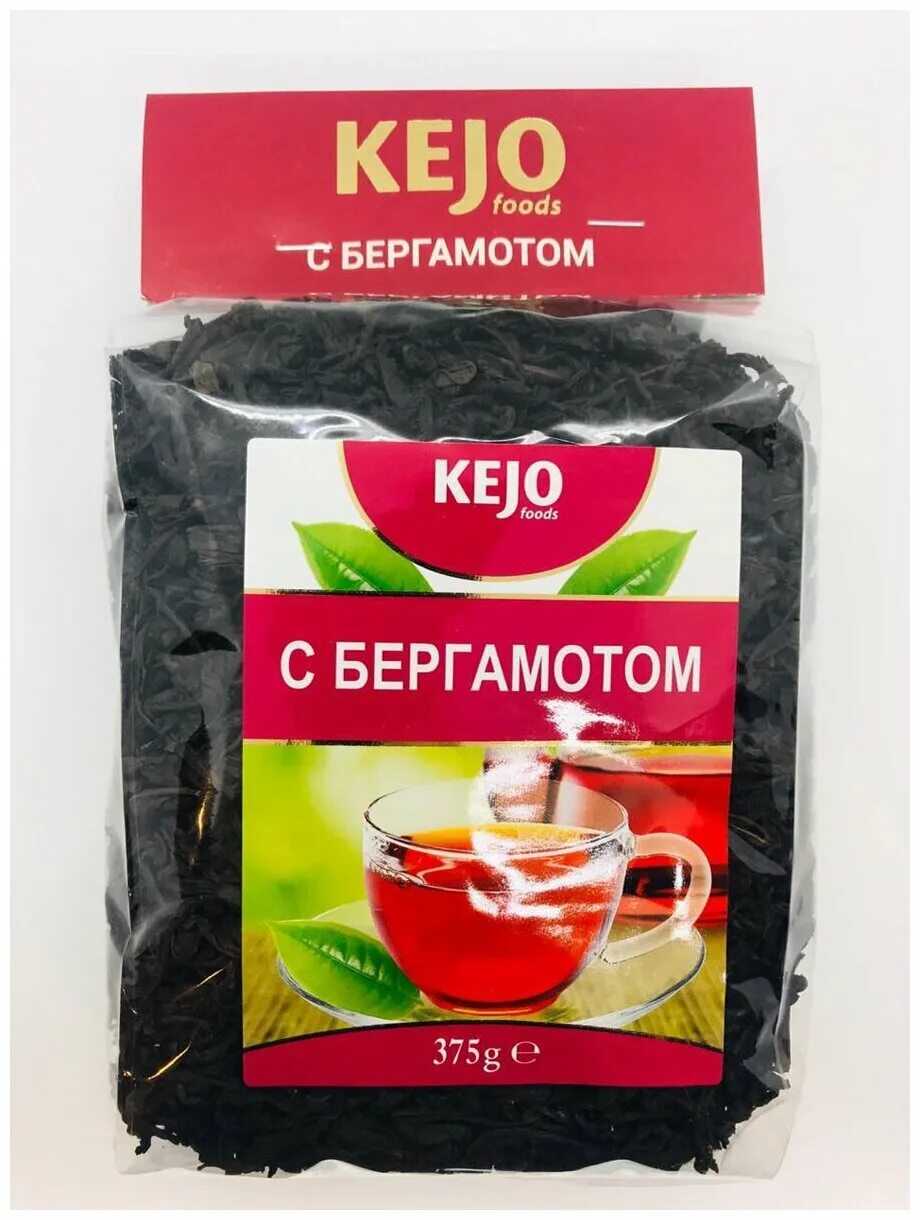 Чай с бергамотом черный цены. Чай Kejo бергамот. Kejo с бергамотом чай 1000гр. Kejo foods чай байховый. Кежо байховый чай.