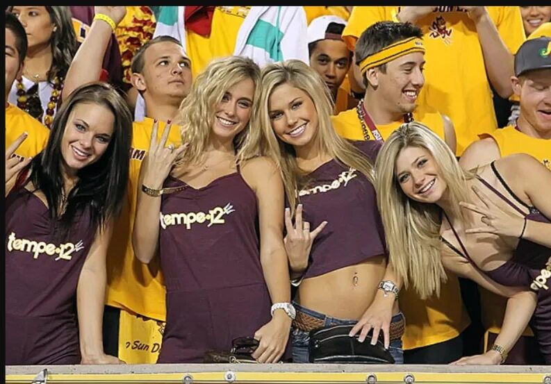 Arizona State University girls. Arizona State girls. Only Fans chicks. Hot chicks celebrate the Cup. State girls