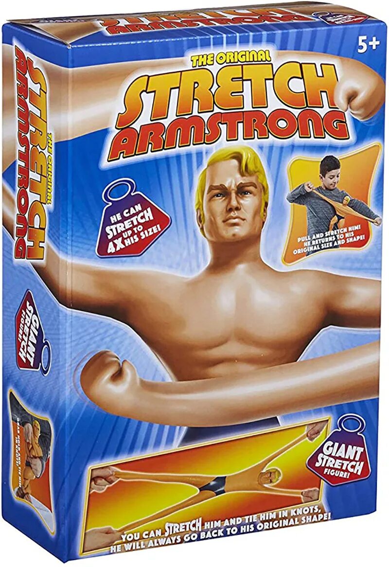 Игрушки стрейч. Кукла тянучка Армстронг. Стретч Армстронг. The Original stretch Armstrong. Стрэндж Армстронг игрушка.