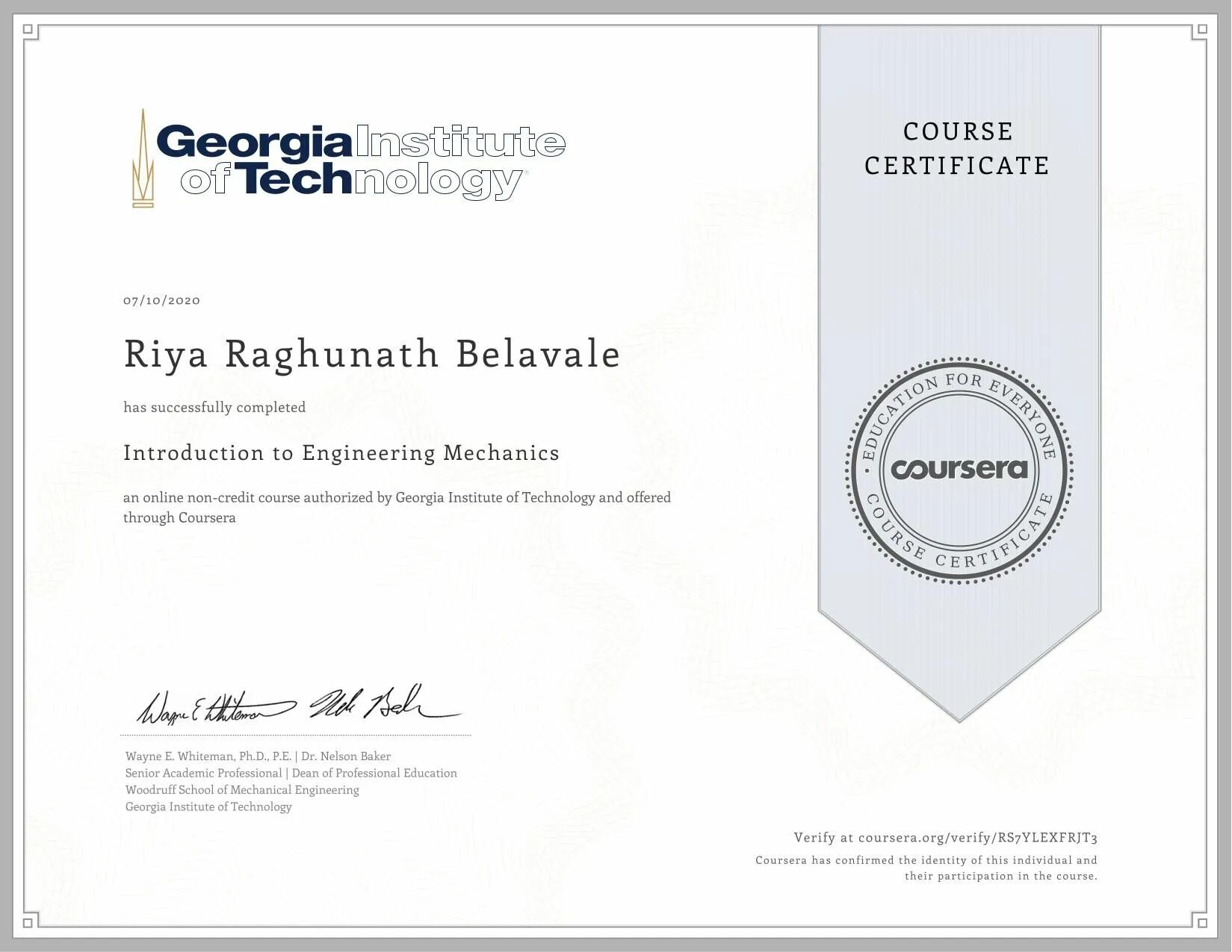Validate certificate. Сертификат курсера. Образовательная платформа Coursera. Сертификат Грузия.