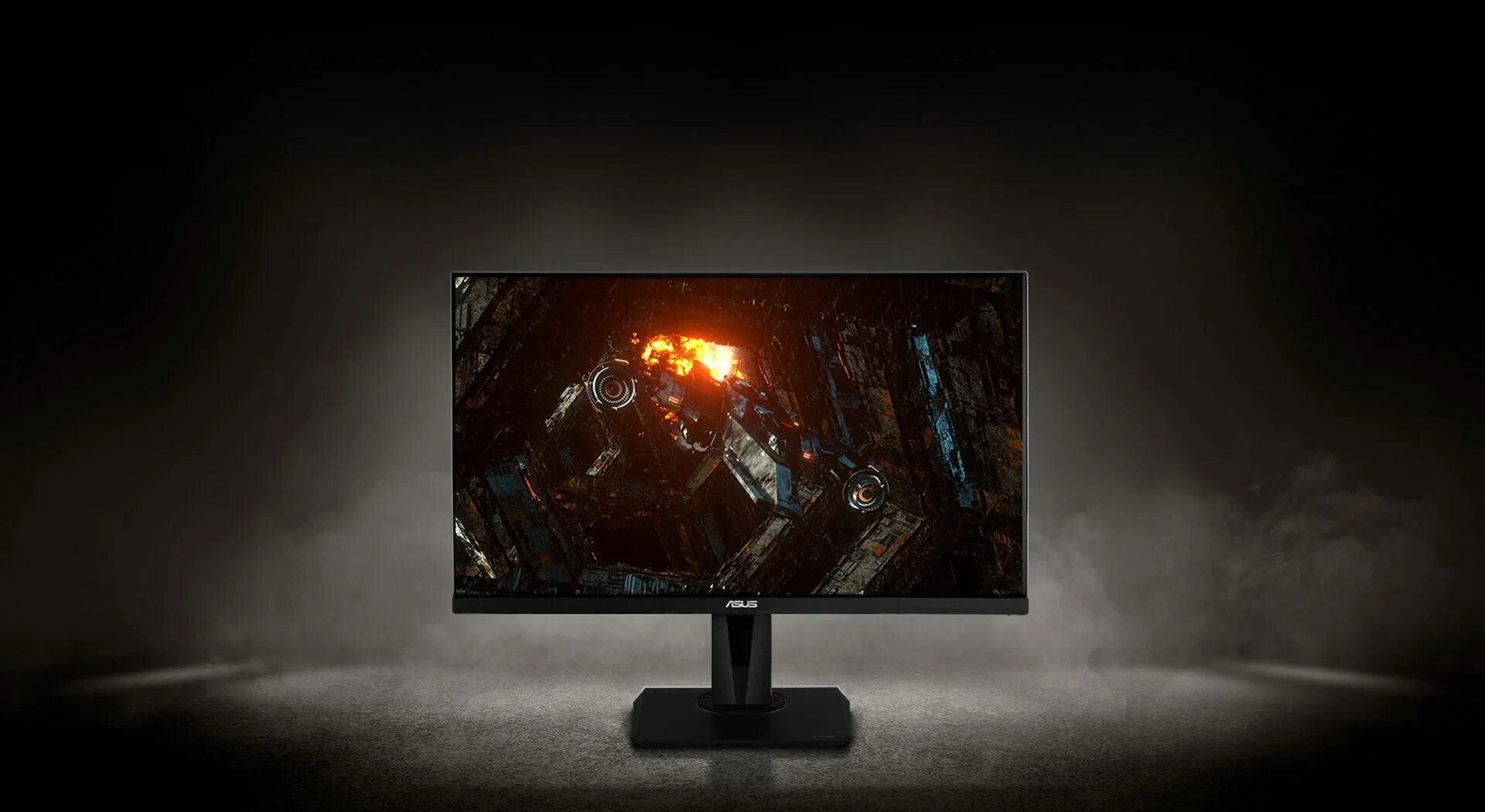 Монитор 27 2560x1440 144hz. Asus rog vg32. на мониторе elmb. elmb. vg279qm фото с телефона.