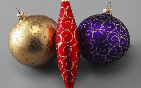 Елочные игрушки х