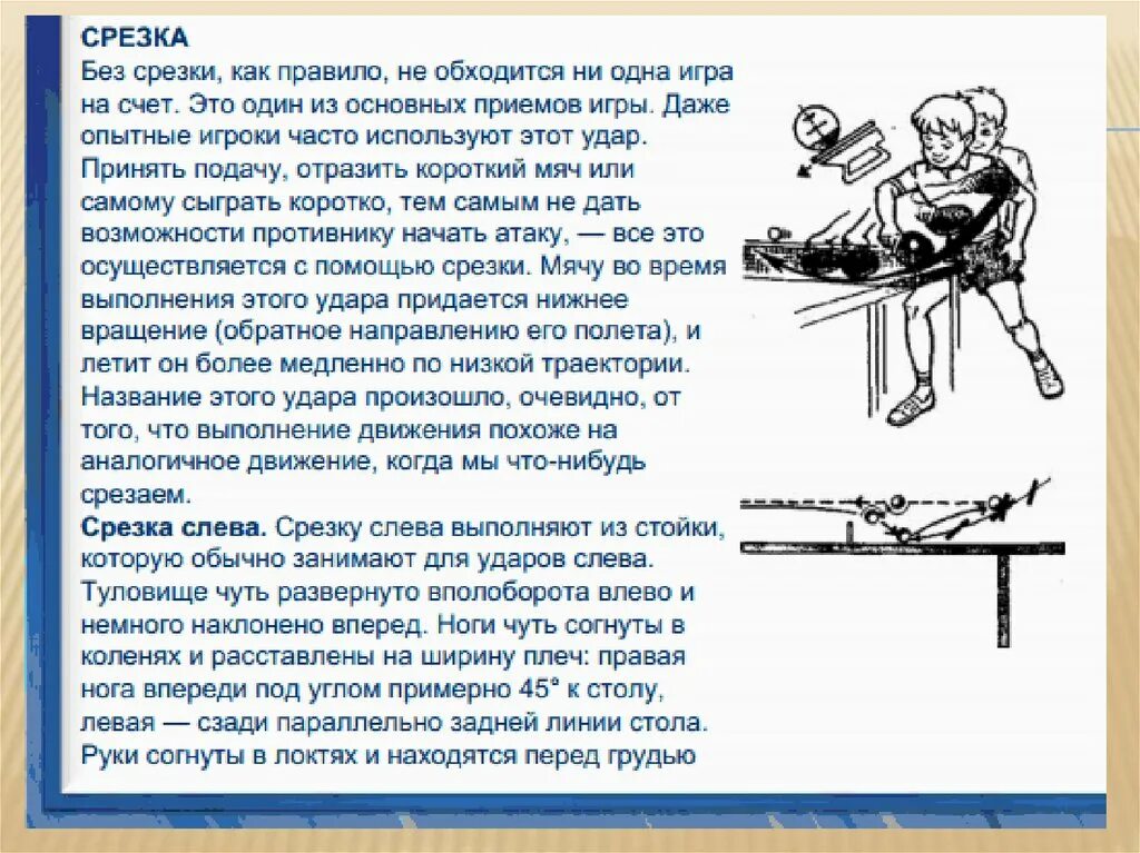 Основные технические приемы игры в настольный теннис. Удар срезка в настольном теннисе. Настольный теннис приемы техники и тактика игры. Технические приемы в настольном теннисе.