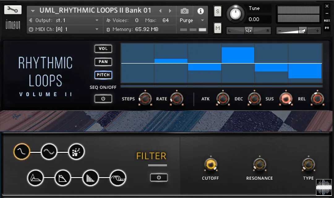 Музыка в качестве wav. Картинки Umlaut the Audio – Rhythmic Vol II of the loops. Картинки Umlaut the Audio – Rhythmic loops. VST Looper. Volume Rhythm.